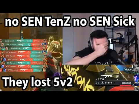 The MOST UNLUCKY Round for SENTINELS in VCT (SEN vs OPTIC)