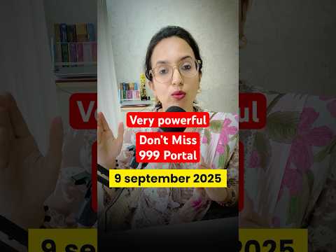 9.9.9 Powerful Day | #999portal #9thseptember #manifestation #numerology #vastu #upay #moneytips