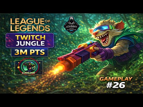 LOL The Plague Rat Twitch Jungle AD 3 Million Mastery Points | Season 15 | Gameplay 026 (2026)