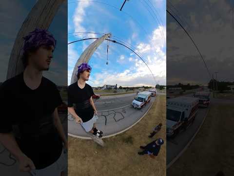 I Taped Myself to a Pole!