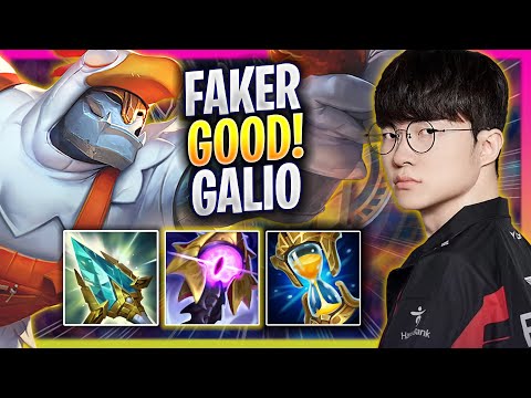 FAKER IS SO GOOD WITH GALIO! - T1 Faker Plays Galio MID vs Sylas! | Season 2025
