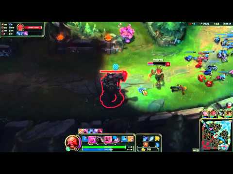 Tri Force Gragas Jungle vs Volibear