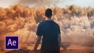 Epic DUST STORM VFX - After Effects Tutorial