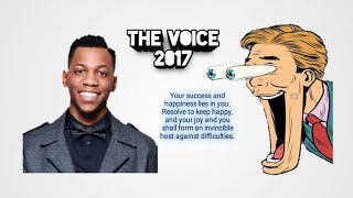 The Voice 2017 Blind Audition   Chris Blue  'The Tracks of My Tears'
