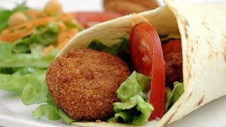 Recette végétarienne Wraps au fromage de chèvre