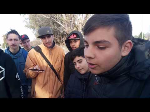 1era edición "The Spartans off Rap" SAPO vs PERSEEOS vs JNSK