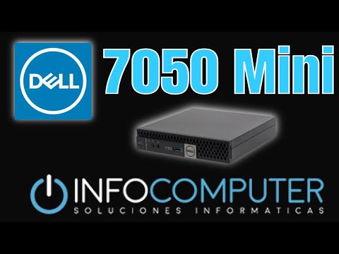 Dell OptiPlex 7050 Mini PC Core i5 7500T 2.7 GHz LCD de 24"|16 GB |256 NVMe|Tec. y raton inalambrico | HDMI |DP