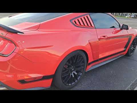 2018 Mustang GT Stage 2 Comp Cams Thumpr, longtubes MBRP Catback H Pipe idle + walkaround