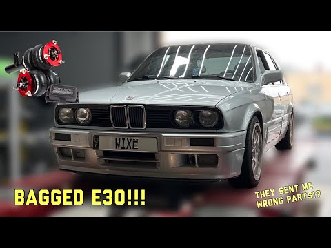 Installing AIR SUSPENSION on BMW E30 | Part 1
