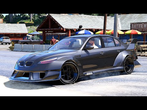 Ultimate BMW M5 E60 Concept Design Mod Showcase in GTA 5!