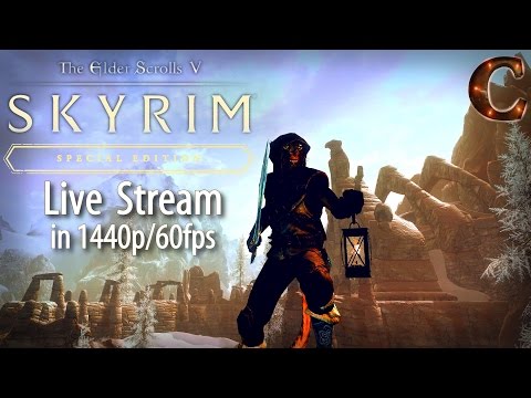 Skyrim Special Edition Live, in 1440p/60fps! Dragon Priest Rahgot, Lvl 62 Part 81 Legendary