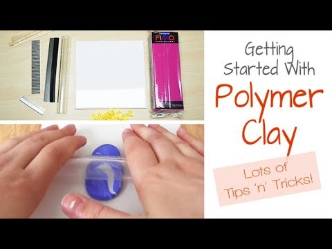 Polymer Clay for Beginners: Getting Started | How to Condition & Mix Clay | Demo, Advice & Tips
