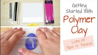 Polymer Clay for Beginners: Getting Started  How t