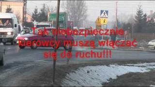 preview picture of video 'Skrzyżowanie dróg 984 Mielec-Tarnów z drogą R1 152 Czermin-Przecław - w  Woli Mieleckiej'