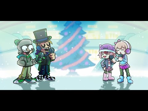 Christmas Shopping - Eggnog ERECT But Its Edd & Tom Vs. Sayori & Natsuki (Friday Night Funkin’)