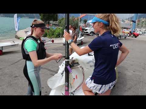 RS Aero European Championships 2019 - Set up