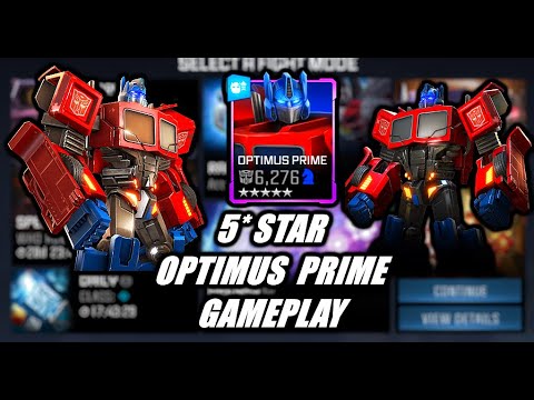 5*[OPTIMUS PRIME(G1)]Gameplay Transformers:Forged To Fight
