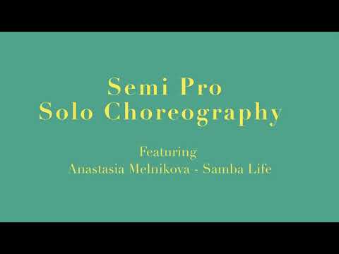 Australasian Samba Competition 2023 - Antastasia Melnikova