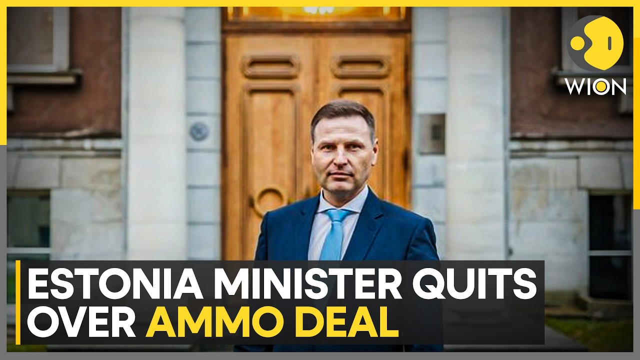Estonia Defence Minister Quits Over $81 Million Ammo Deal | WION