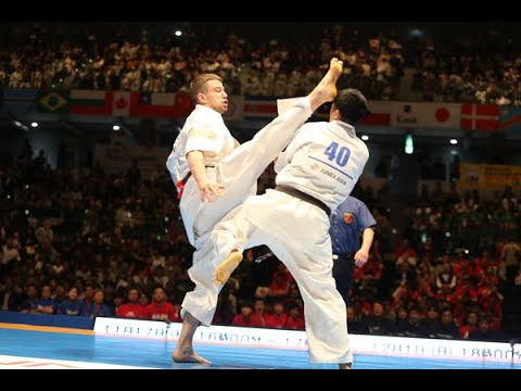 【新極真会】5th Round2 Eventas Guzauskas vs Kazuya Yamamoto The 12th World Karate Championship