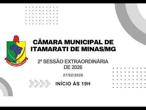 2ª Sessão Extraordinária de 2026