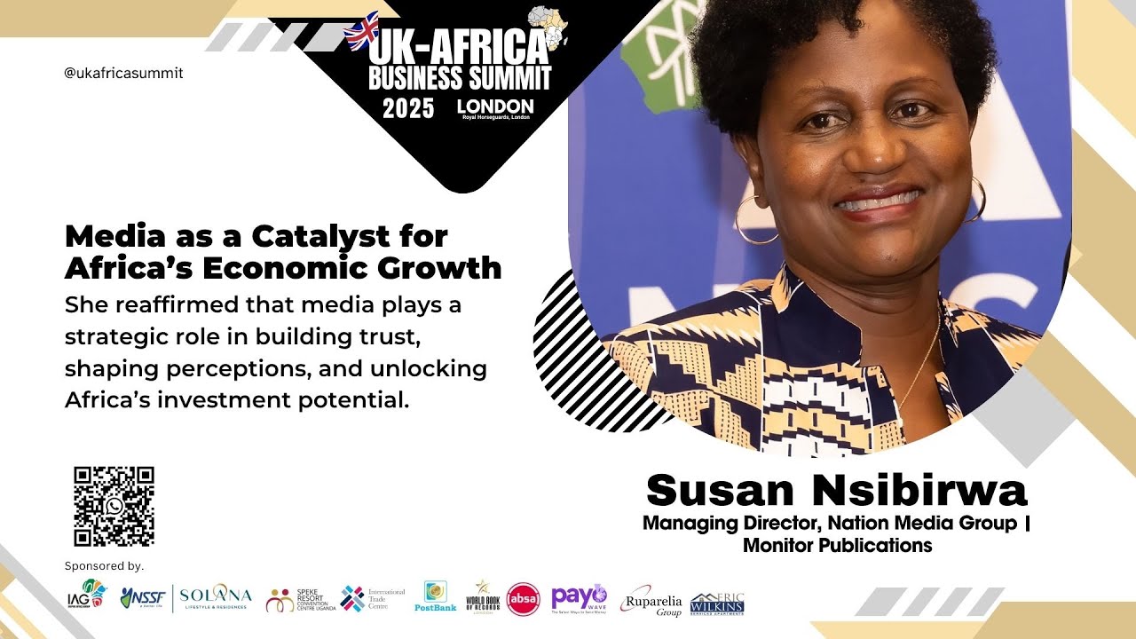 🎙️ Susan Nsibirwa: Media as a Catalyst for Africa’s Economic Growth | UK–Africa Summit 2025