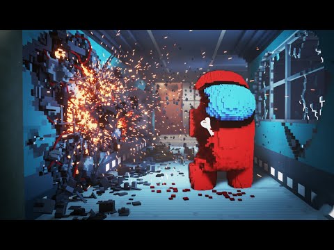 I DESTROYED The Entire Among Us Ship! (Teardown)