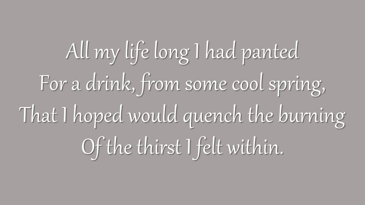 Satisfied (Grace Community Church)