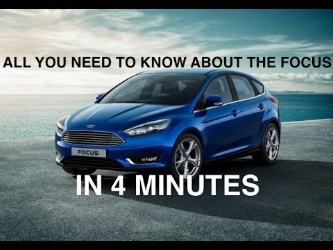 Ford Focus Mk3 Facelift in 4 Minutes