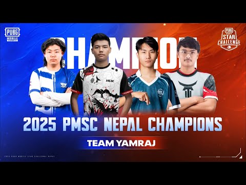 PMSC CHAMPION 🏆 | TEAM YAMRAJ (3 WWCD POV)