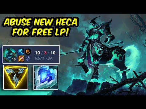 *NEW* HECARIM IS UNSTOPPABLE!!! Hecarim Jungle Guide Season 12