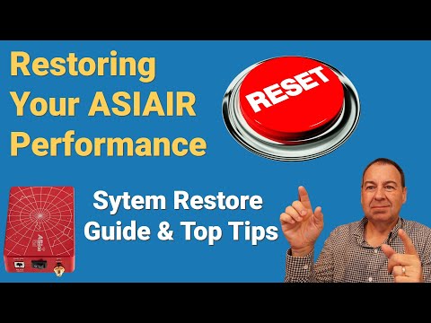 The Ultimate ZWO ASIAIR Reset Tutorial: Restore Like a pro! Top tips for a smooth factory restore.