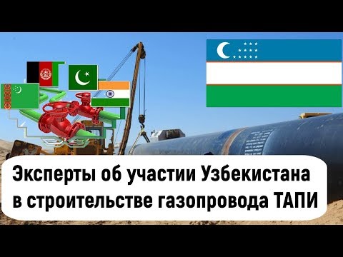 Эксперты об участии Узбекистана в строительстве газопровода ТАПИ
