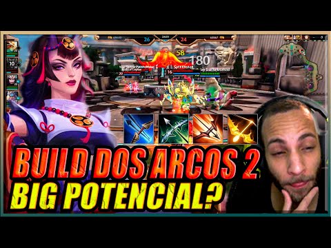 UM JOGO DER RESPEITO ARTEMIS BUILD DOS ARCOS 2 | SMITE BR RANKED CONQUISTA