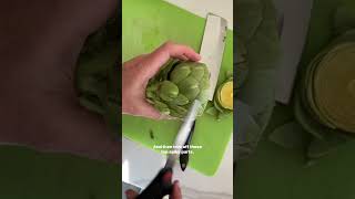 How to cook an artichoke #shorts