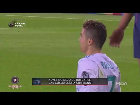 This is Why Cristiano Ronaldo Kicked Alves   Why Ronaldo Hates Dani Alves