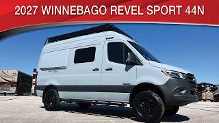 A preview image of the linked video showcasing 2027 Winnebago Revel Sport 44N