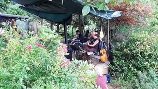 Musikgarten EDEN von Werner Schädle, Timeless .it Tilo Wachter ,Hang am23.7.2021