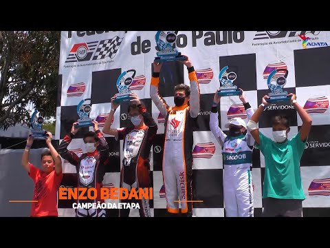 ENZO BEDANI VENCEDOR 1 ETAPA CSP LIGHT DE KART 2021