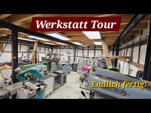Workshop Tour 2025 / My dream workshop is finally finished!