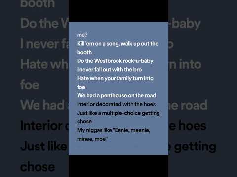 J. Cole - a m a r i (lyrics spotify version)