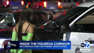 A look into the rampant prostitution along LA's Figueroa Corridor