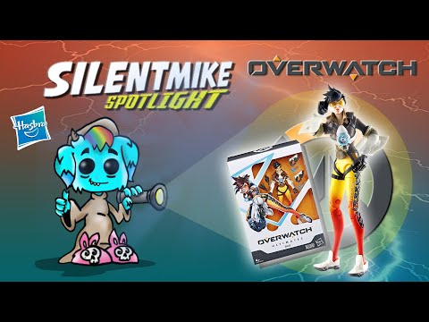 TRACER - OVERWATCH ULTIMATES - Actionfigur - HASBRO - Silent Mike Spotlight