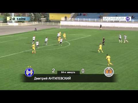 19.09.2015_БАТЭ (Борисов) - Торпедо-БелАЗ (Жодино). Голы матча. Дубль