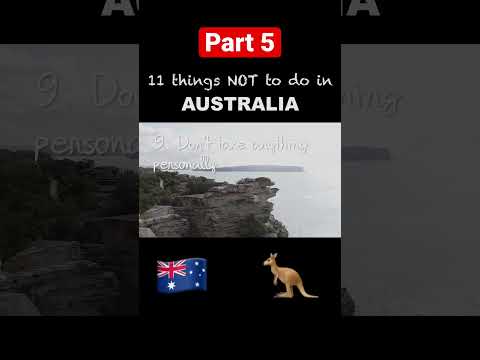 11 Things NOT to do in Australia! YOU WON'T BELIEVE! (Part 5) #shorts #shocking