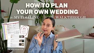 How to Plan a Wedding Without a Planner | DIY Wedding Planning + Wedding Day Timeline