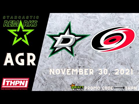 AGR: Game 20 November 30, 2021 Stars vs. Hurricanes
