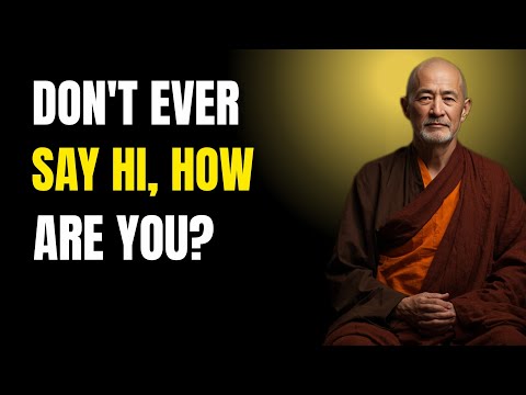 Sagen Sie einfach diese 4 Worte und Sie werden jeden anziehen – Zen- und buddhistische Lehren.