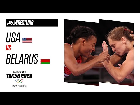 USA vs BELARUS | Women's Freestyle Wrestling 53kg - Bronze - Highlights | Olympic Games - Tokyo 2020
