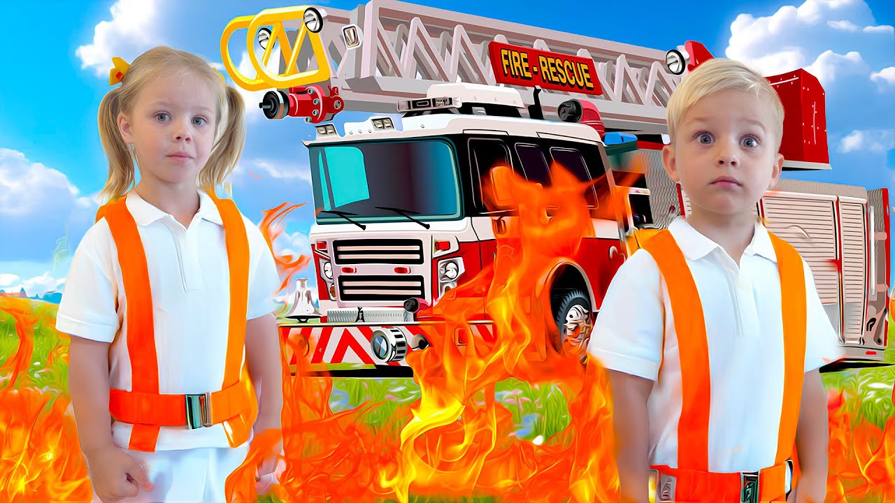 Here Comes The Fire Truck🧑‍🚒